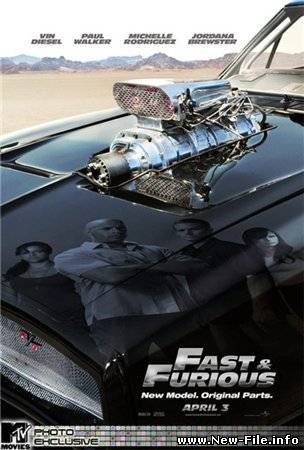 Скачать фильм-Форсаж 4 / Fast and Furious (2009)
