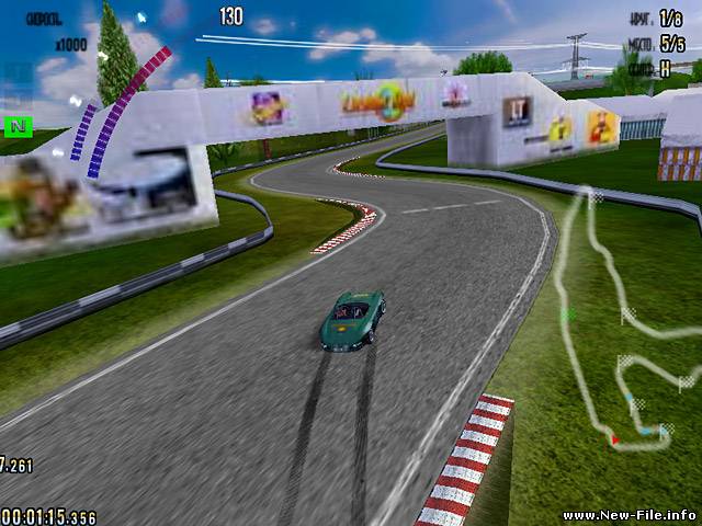 Гонки. Опасный поворот (Русская версия)