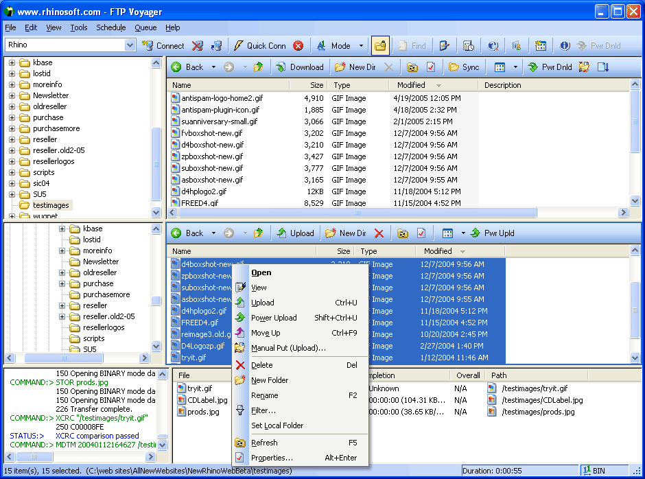 FTP Voyager 15.1.0.3