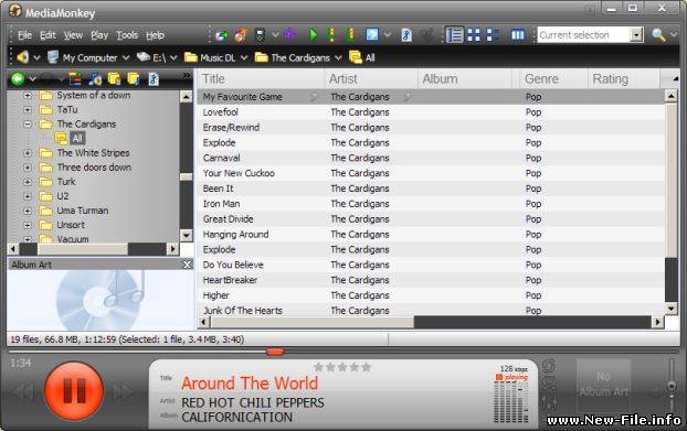 MediaMonkey 3.0.6.1190 Final + Сrack + Русский