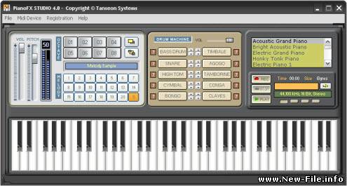 PianoFX Studio 4.0 Portable + Keygen - отличная программа, которая превратит ваш компьютер в синтезатор, а вас - в музыканта!