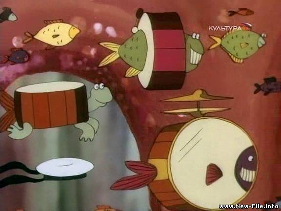 В синем море, в белой пене