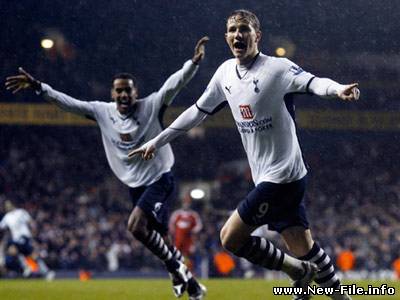 13 голов Павлюченко за Тотенхэм(Анг и рус)