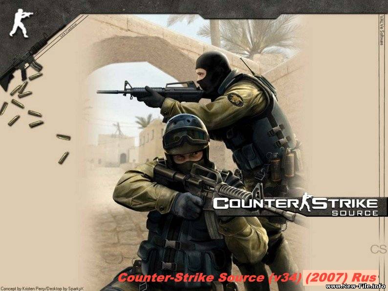 Counter-Strike Source (v34) (2007) Rus
