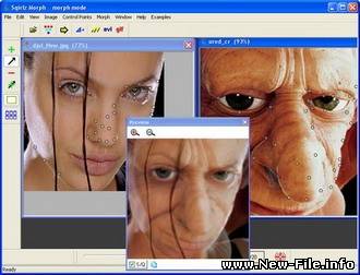 Sqirlz Morph 2.1-искажение фото, создание карикатур