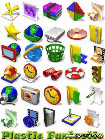 Plastic Fantastic.Очень приятные иконки.
