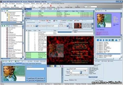 ZORTAM MP3 MEDIA STUDIO 8.80 FREE - проигрыватель и организатор коллекции MP3