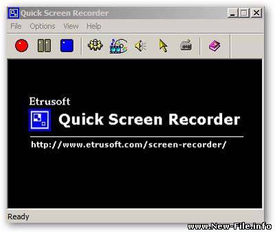 Quick Screen Recorder 1.5 Portable - Это сервисная программа видео захвата, записи с экрана -  Скачать бесплатно !!!