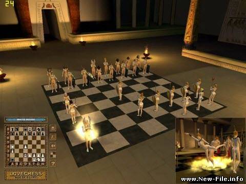 LoveChess 2.29 - Age of Egypt + Serial - Эротические SEX шахматы