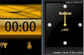 Флэш часы для телефонов