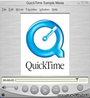 Apple Quicktime Pro v7.2.0 - популярный проигрыватель файлов формата AVI, AVR, MPEG-1, H.263, и OpenDML.
