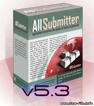 Скачать AllSubmitter 5.3.3 + crack + база каталогов авторегистрации (9000 шт)