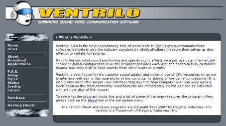 Ventrilo2.3.0+RUS.rar - Отличная и главное простая программа предназначенная для голосового общения по сети.