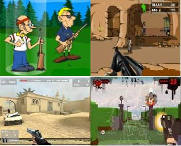 Самые лучшие флэш игры-шутеры от первого лица! (6 шт.)
