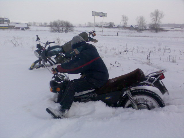 мото зимой. новинка скачай бесплатно и смотри