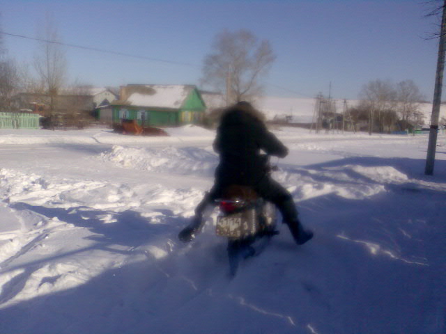 приключения зимой на мотоцикле. СКАЧАЙ И ПОСМОТРИ
