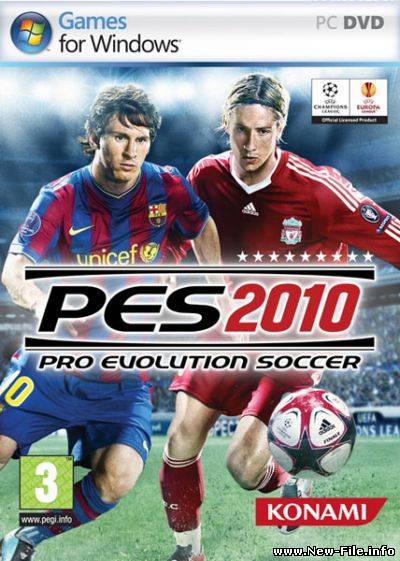 Pro Evolution Soccer 2010 (2009/RUS/ENG/MULTI5/5.16 Gb/PC)Full