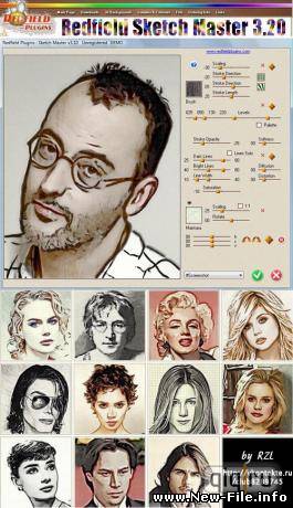 Плагин Redfield Sketch Master