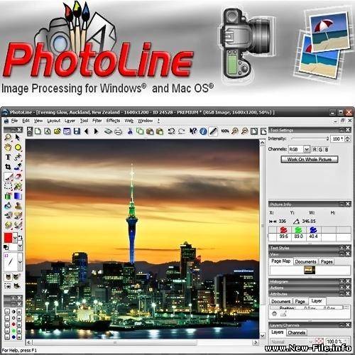 PhotoLine v15.52 - отличный редактор изображений, простой и понятный...