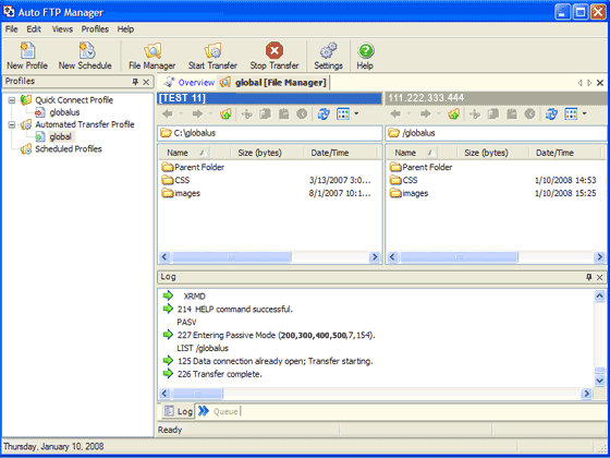 Auto FTP Manager 4.32