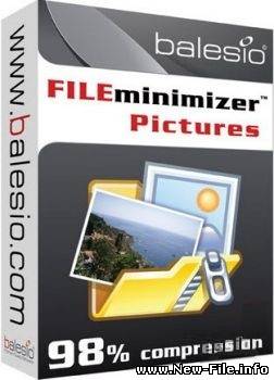 FILEminimizer Pictures 2.0 - программа специальна созданна для уменьшения различных графических изображений до 98%