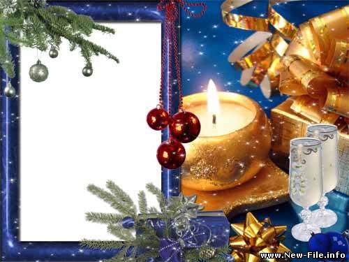 Фоторамка – Новогодняя ночь