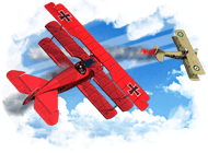 Игра Первая мировая. Рыцари неба. Аркадная игрушка, повествующая о воздушном противостоянии времен первой мировой.