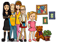 Игра Папины дочки. Квест по мотивам телесериала. Помогите папиным дочкам управиться с делами.