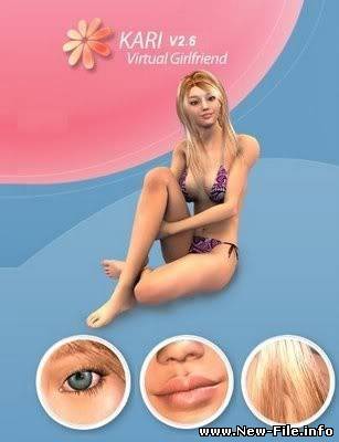 Kari Virtual Girlfriend v2.6 - игра симулятор секса, создайте девушку Вашей мечты.