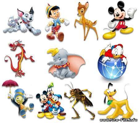Иконки Disney