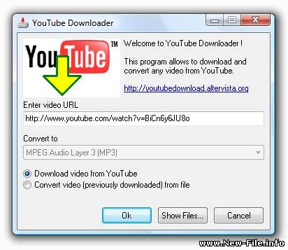 YouTube Downloader/ скачивает видео с YouTube или Google Video