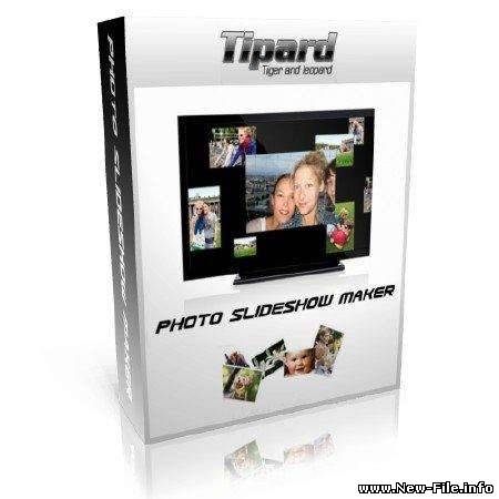 Tipard Photo Slideshow Maker v2.1.08 - отличная программа с лёгкостью позволит создавать вам видео слайд шоу из аудио, видео и фото файлов.
