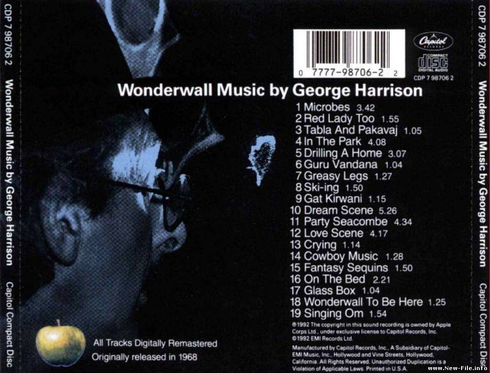 George Harrison - Wonderwall Music By George Harrison (1968)