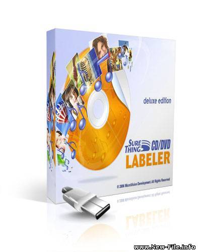 SureThing CD-DVD Labeler Deluxe 5.2 Portable