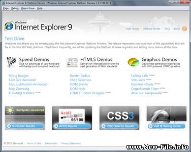 Microsoft презентовала Internet Explorer 9