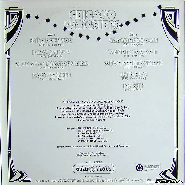 Chicago Gangsters - I Choose You - 1975