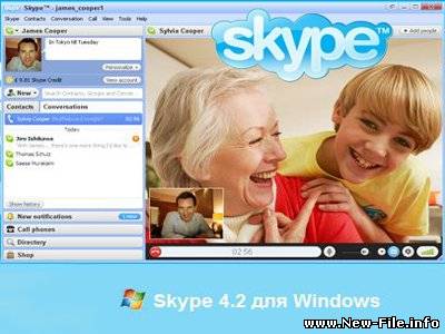 Skype 4.2.0.163 Full/Rus