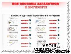 Видеокурс. 10 заработков в Интернет (2010)