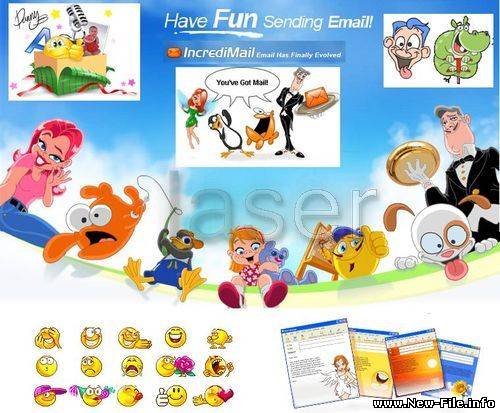 IncrediMail XE Premium 5.85 Build 3849 + Rus + Junkfilter Plus + Gold Добавки