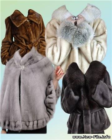 Шаблоны для фотомонтажа - ШУБЫ