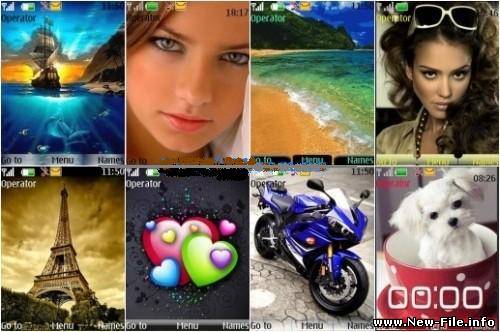 Занимательный нобор тем для мобильных телефонов Nokia. Только новинки!