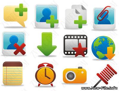 Мега-коллекция замечательных иконок для дизайна ваших сайтов. Третий развлекательный сборник