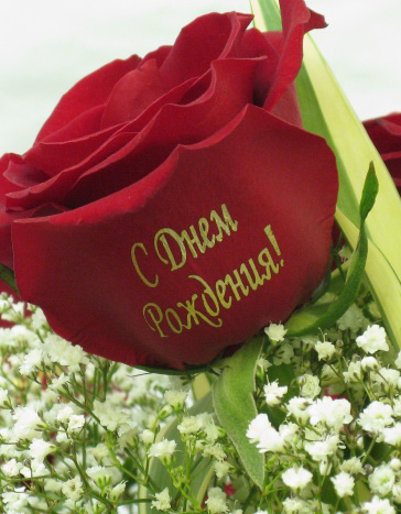 Наклейки на живые цветы