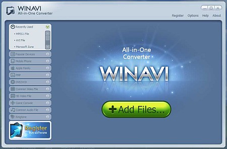 WinAVI All-In-One Converter 1.4.0.4105 Portable