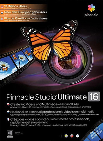 Pinnacle Studio 16 Ultimate 16 Русская версия
