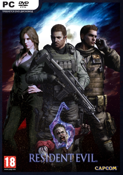 Resident Evil 6 (v 1.0.6+ DLC/2013/RUS/ENG) RePack by Mizantrop1337