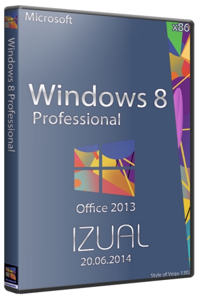 Windows 8 Professional x86 IZUAL (20.06.2014/RUS)