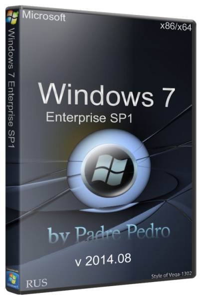 Windows 7 Enterprise SP1 Original ISO Updated 2014.08 by Padre Pedro (x86/x64/RUS)