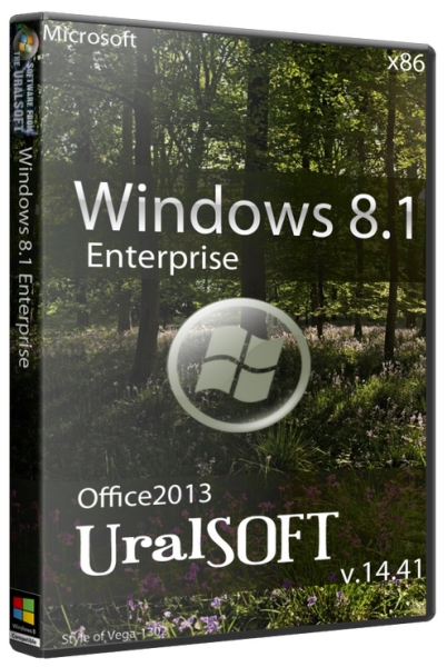 Windows 8.1 x86 Enterprise Office2010 UralSOFT v.14.41 (2014/RUS)