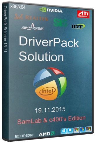 DriversPack Solution c400's Edition 19.11.2015 (x86/x64/RUS/ML)